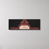 het hamilton - gebouw canvas afdruk (Voorkant)