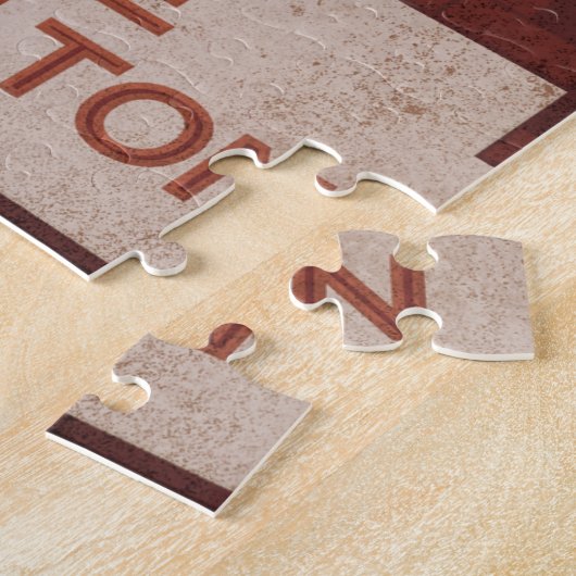 het hamilton - gebouw legpuzzel (Zijkant)