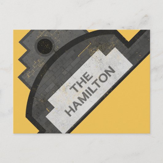 het hamilton - signaal briefkaart (Voorkant)