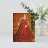 Het Hampden Portret van Elizabeth I van Engeland Briefkaart (Staand voorkant)