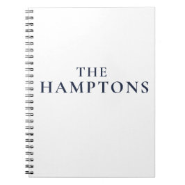 Het Hamptons Preppy Kust Journaal Notitieboek
