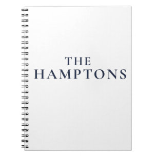 Het Hamptons Preppy Kust Journaal Notitieboek