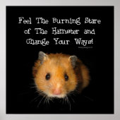 Het hamsterPoster Poster (Voorkant)