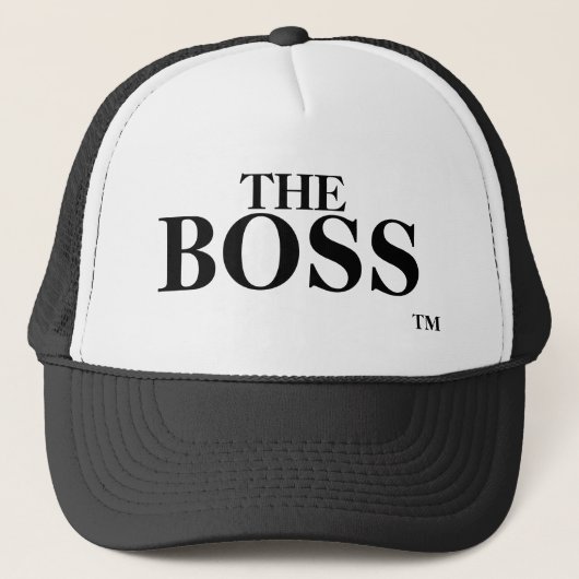 Het handelsmerk TM van het merk Boss Trucker Hat Pet (Voorkant)