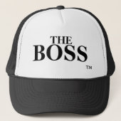 Het handelsmerk TM van het merk Boss Trucker Hat Trucker Pet (Voorkant)