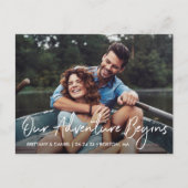 Het handgeschreven Adventure van het Manuscript be Briefkaart (Voorkant)