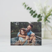 Het handgeschreven Adventure van het Manuscript be Briefkaart (Staand voorkant)