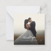 Het handgeschreven manuscript van de Foto van de D Notitiekaartje (Voorkant)