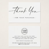 Het handgeschreven manuscript van de logo van de d visitekaartje (Voorkant /achterkant)