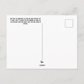 Het handige Briefkaart van de kat doorknippen (Achterkant)