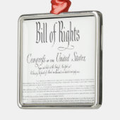 Het Handvest van de Rechten Metalen Ornament (Links)