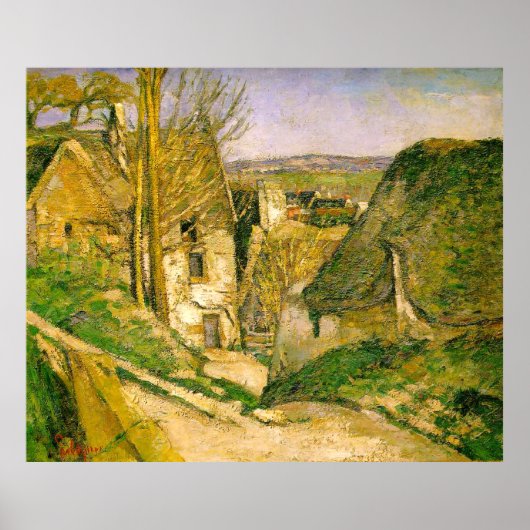 Het Hanged Man Huis Paul Cezanne Poster (Voorkant)