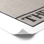 Het Hanged Man Tarot Kaart Poster (Hoek)