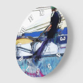 Het hangen aan - Stunt Scooter Kunstwerk Grote Klok (Hoek)