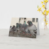 het hangen met de jongens kaart (Gele Bloem)