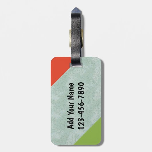 Het hangen met mijn Gnomies Homies personaliseren Bagagelabel (Achterkant verticaal)