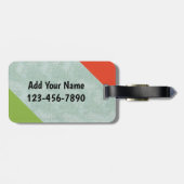 Het hangen met mijn Gnomies Homies personaliseren Bagagelabel (Achterkant horizontaal)