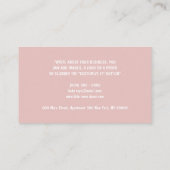 Het hangen Mobiel Baby Wieg Room Decor Visitekaartje (Achterkant)