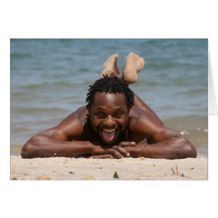 Het hangen op de Beach