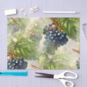 Het hangen Paarse Grafieken in Lijst Tissuepapier (Craft)