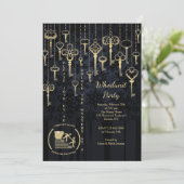 Het hangen Sleutels de Uitnodiging van de Douane v (Staand voorkant)