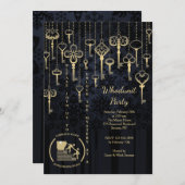 Het hangen Sleutels de Uitnodiging van de Douane v (Voorkant / Achterkant)