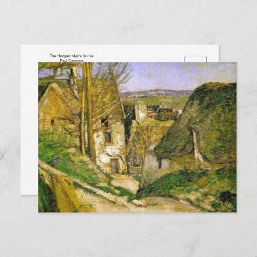 Het Hangende Man van Paul Cezanne Briefkaart (Voorkant / Achterkant)