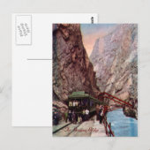 Het Hanging Bridge Briefkaart (Voorkant / Achterkant)