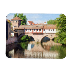 Het Hangmans Bridge-afbeelding Magneet