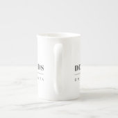 Het hangt af van de Data Bone China Mok (Achterkant)
