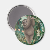 Het hangt daar binnen - de Slotmagneet Magneet (Voorkant / Achterkant)