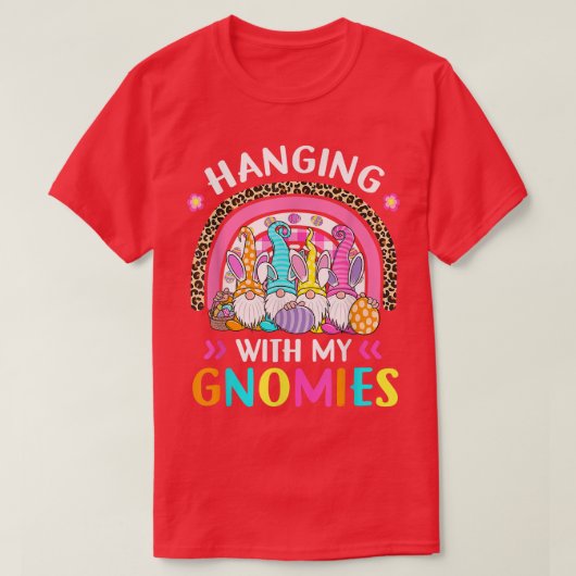 Het hangt samen met mijn Gnomies Bunny Ears Egg Hu T-shirt (Design voorkant)