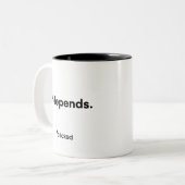 Het hangt van geklikte Mok af (Voorkant links)