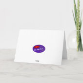 Het Happy Birthday Disc Golf wenskaart Kaart (Achterkant)