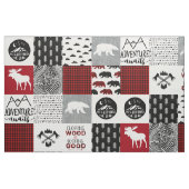 Het Happy Camper Stof (Fat Quarter)