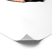 Het happy hour van een oud Man Poster (Hoek)