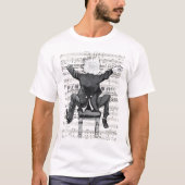 Het Happy Pianist T-shirt (Voorkant)