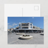 Het Harbour-restaurant aan de Paphos Seafront, Cyp Briefkaart (Voorkant / Achterkant)