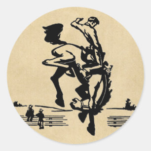 Het hardnekkig verzetten tegen vanzich de Ruiter Ronde Sticker