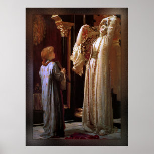 Het Harem van Lord Frederic Leighton Poster