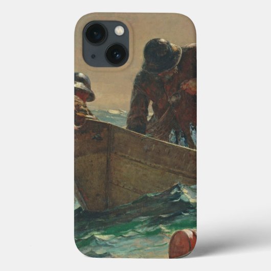 Het haringnet, 1885 (olie op doek) Case-Mate iPhone case (Achterkant)