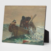 Het haringnet, 1885 (olie op doek) fotoplaat (Zijkant)