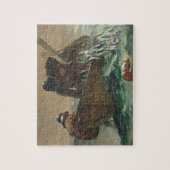Het haringnet, 1885 (olie op doek) legpuzzel (Verticaal)