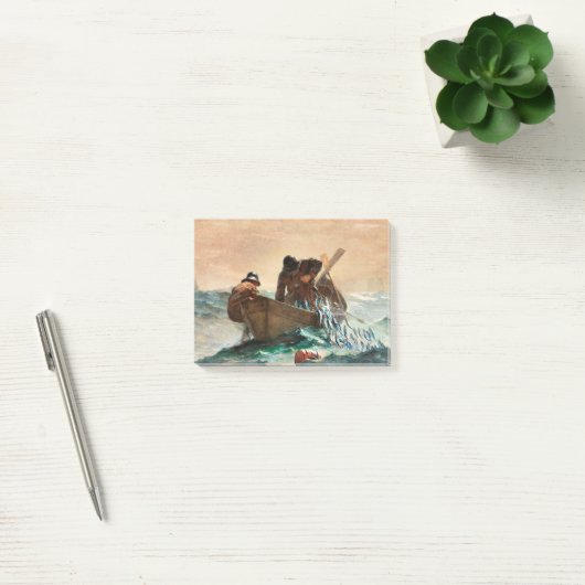 Het haringnet (1885) van Winslow Homer Post-it® Notes (Kantoor)