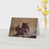 Het haringnet kaart (Gele Bloem)