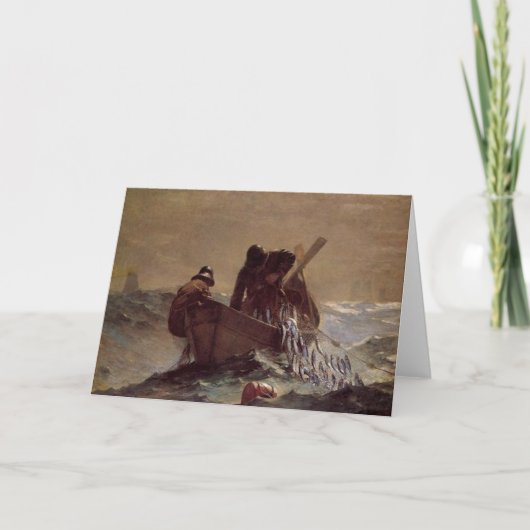 Het haringnet kaart (Voorkant)