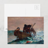 Het haringnet van Winslow Homer (1885) Briefkaart (Voorkant / Achterkant)