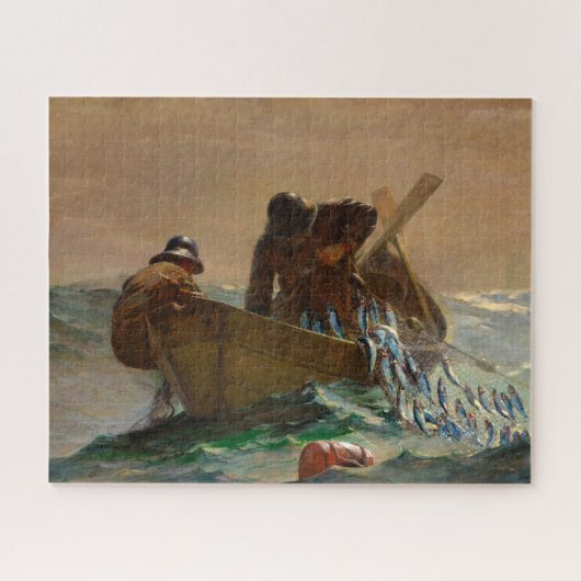 Het haringnet van Winslow Homer Legpuzzel (Horizontaal)