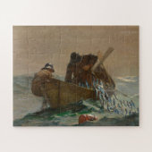 Het haringnet, Winslow Homer Legpuzzel (Horizontaal)