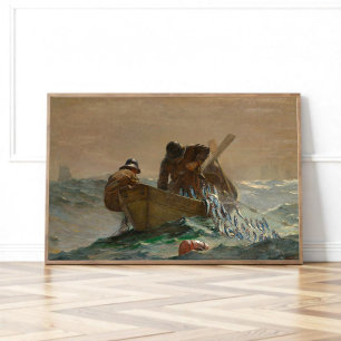 Het haringnet, Winslow Homer Poster